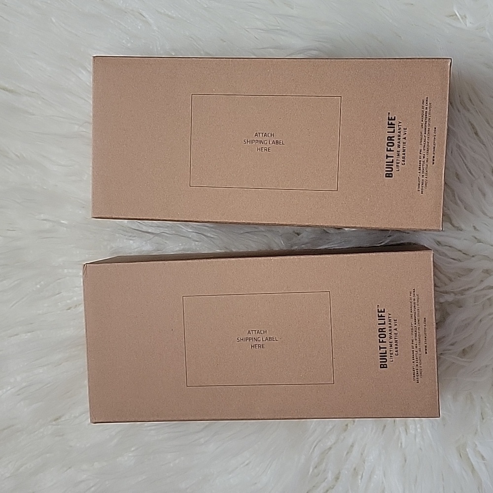Empty Stanley boxes